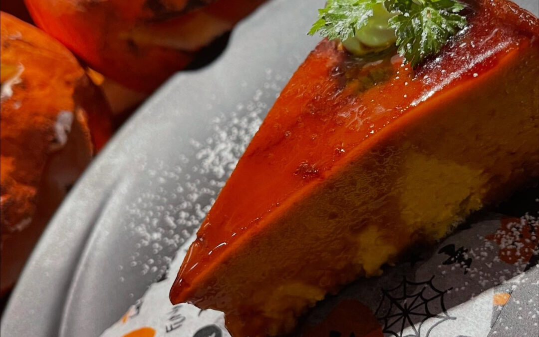 かぼちゃの焼きパンナコッタ